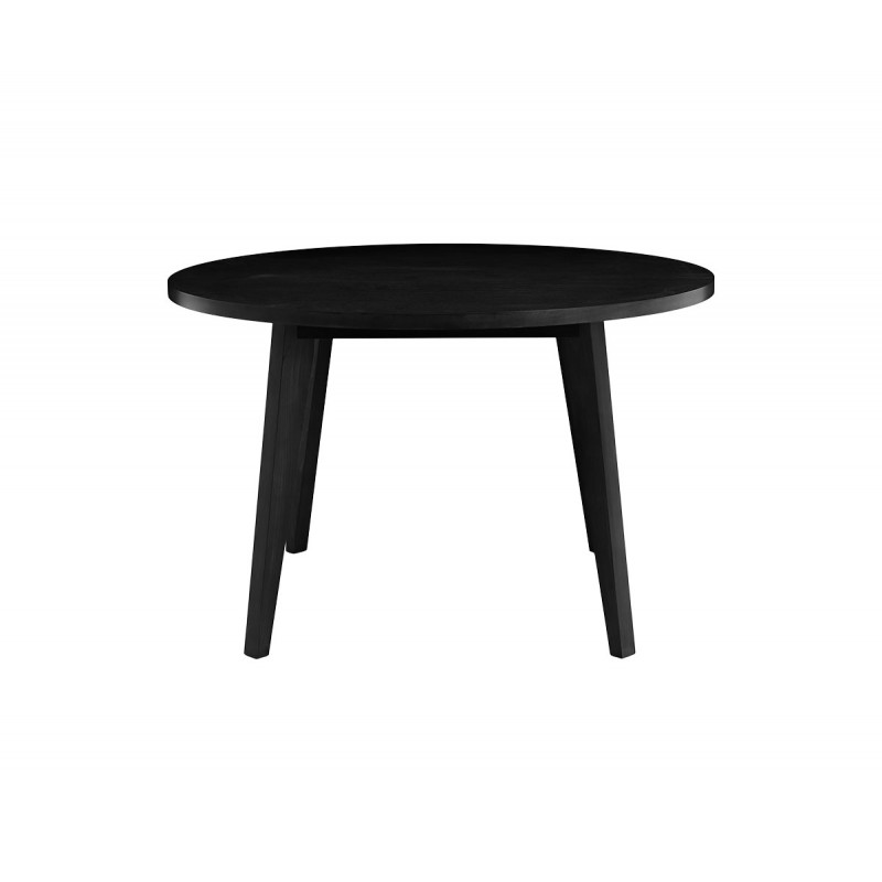 Mesa de comedor Evo 120 cm redonda - Negro