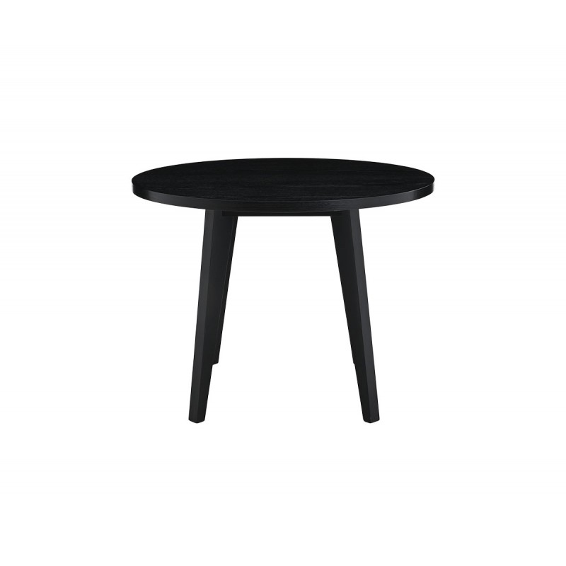 Mesa de comedor Evo 100 cm redonda - Negro