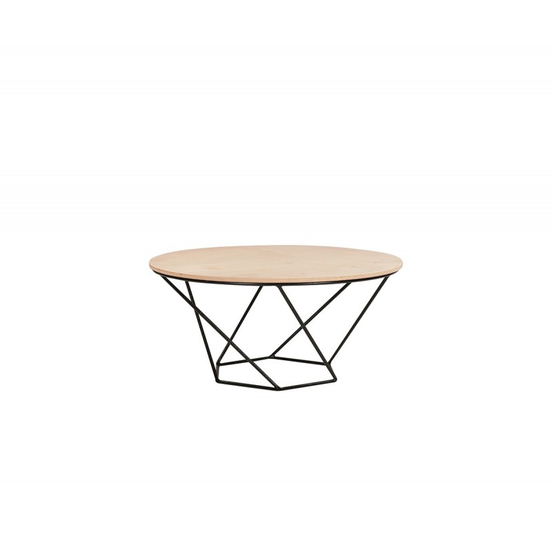 Mesa de centro Hexa 70cm - Negro
