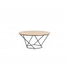 Mesa de centro Hexa 70cm - Negro