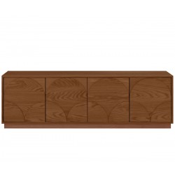 Mueble de tv 160 cm Sasian - Encino