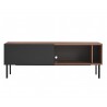 Mueble de tv 150 cm Portales nogal - Gris