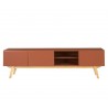 Mueble de tv Cuauhtémoc 200 cm - Terracota liso