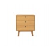 Cómoda 3 cajones Avílés - Nogal