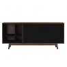 Credenza Evo nogal - Blanco