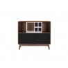 Mueble de bar Evo nogal - Negro