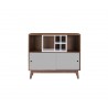 Mueble de bar Evo nogal - Negro
