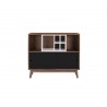 Mueble de bar Evo nogal - Negro