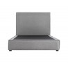 Cama matrimonial Raquel - Gris claro