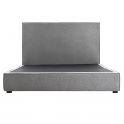 Cama king size Raquel - Beige