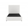 Cama individual Raquel - Blanco