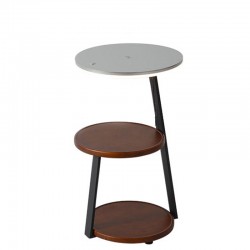 Lámpara réplica de piso Antony - Café