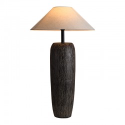 Lámpara réplica de piso Valentino Woody - Café