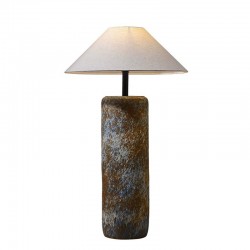 Lámpara réplica de piso Colisio - Café