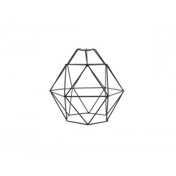 Pantalla de lámpara de mesa Filli grande - Negro