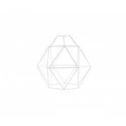 Pantalla de lámpara de mesa Filli grande - Negro