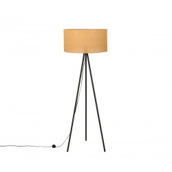 Lámpara tripie de pie Darel - Café
