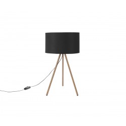 Lámpara tripie de mesa Darel - Dorado