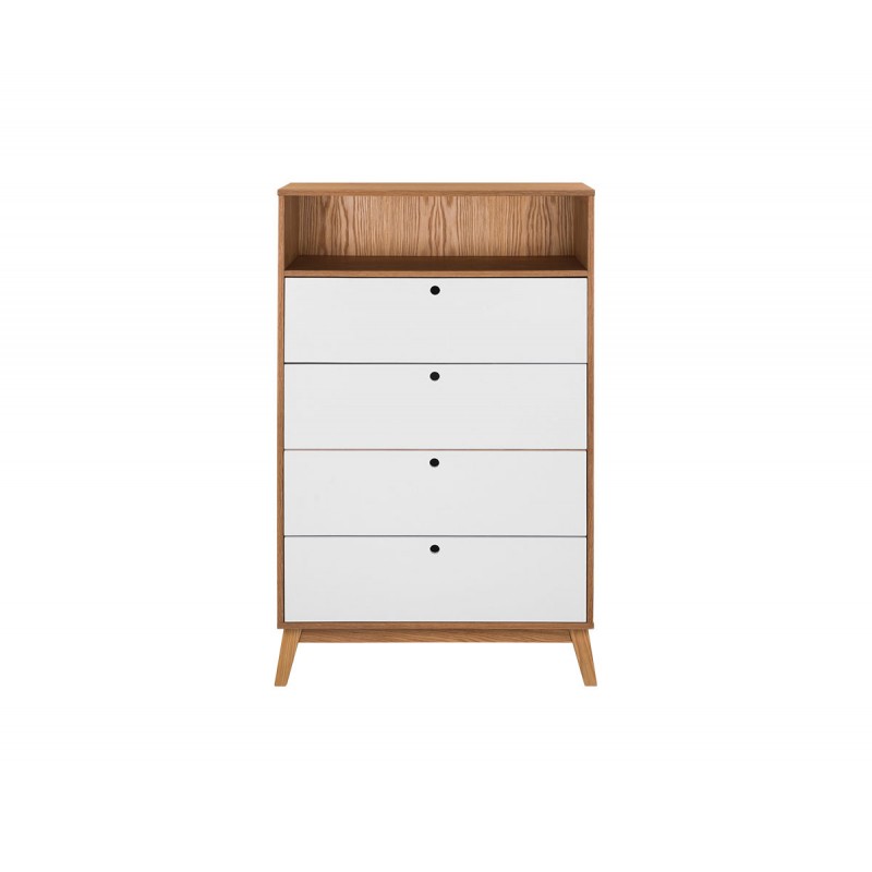 Semanario Evo 4 cajones - Blanco