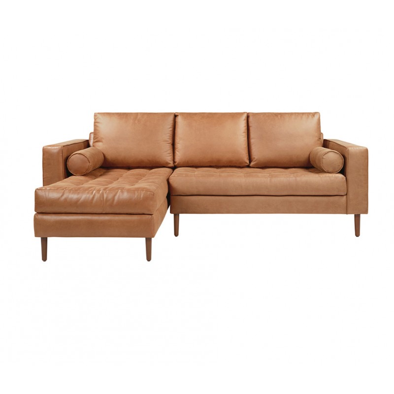 Sala esquinera izquierda Marie - Gris oscuro