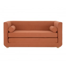 Sala esquinera derecha Levanto pata nogal - Negro