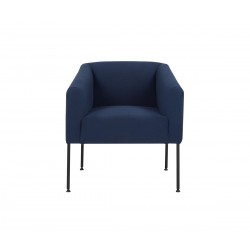 Sala esquinera izquierda Yoco terciopelo pata negra - Taupe