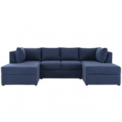 Sala modular 4 cuerpos Amil - Azul oscuro