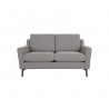 Sillón Dominó pata encino - Gris claro