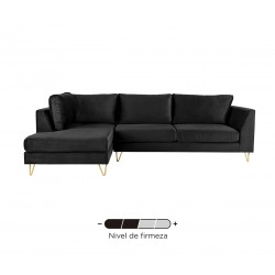 Sillón Levanto pata nogal - Terracota