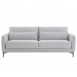 Sillón con brazo izquierdo Bossano - Gris oscuro