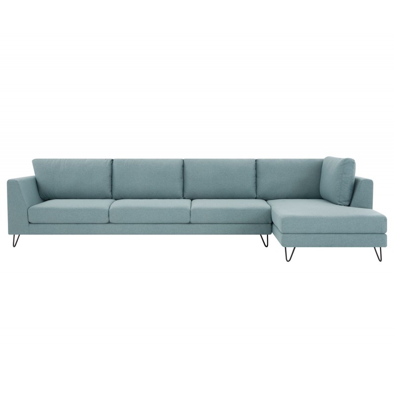 Sofá 3 cuerpos Moncayo terciopelo - Naranja