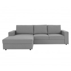 Sofá 3 cuerpos Levanto pata nogal - Terracota