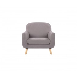 Taburete San Blas pata nogal - Azul