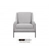 Sillón Tuxama - Gris claro