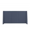Cabecera queen size Skye - Verde