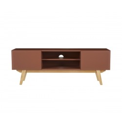Mueble para tv Cuauhtémoc - Terracota liso
