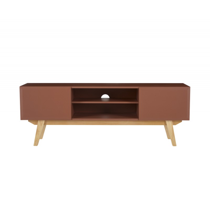 Mueble para tv Cuauhtémoc - Terracota liso