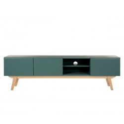 Mueble de tv Cuauhtémoc 200 cm - Verde liso