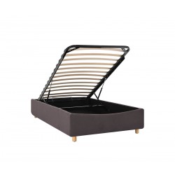 Base de cama Nakane individual - Gris