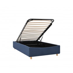 Base de cama Nakane individual - Gris