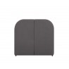 Cabecera Hendrix individual - Gris oscuro