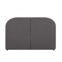 Cabecera Hendrix queen size - Gris oscuro