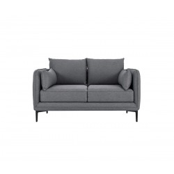 Sofá 2 cuerpos Marina - Gris Oscuro