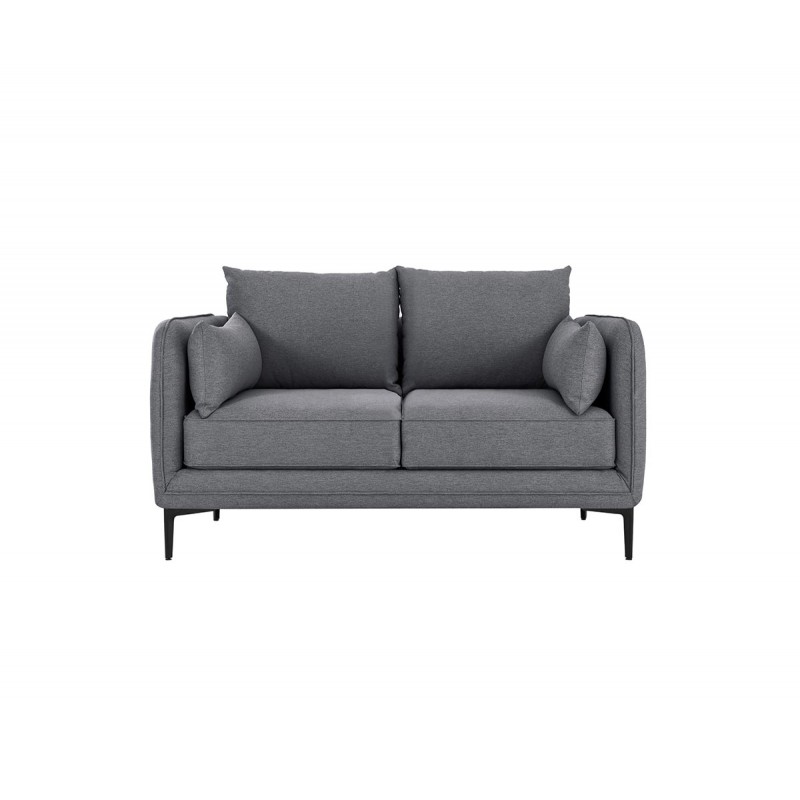 Sofá 2 cuerpos Marina - Gris Oscuro