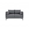 Sofá 2 cuerpos Marina - Gris Oscuro