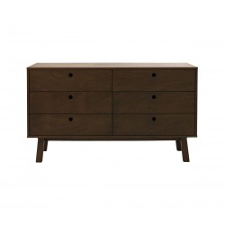 Cómoda 6 cajones Avilés - Encino