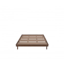 Base de cama Rosario individual - Nogal