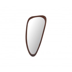 Espejo de pared Shutse - Nogal