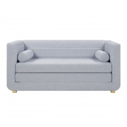 Sofá cama Basil - Azul claro