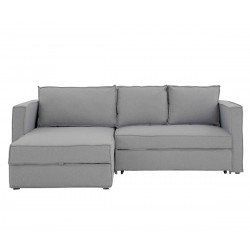 Sofá cama Yamanik izquierdo - Gris claro